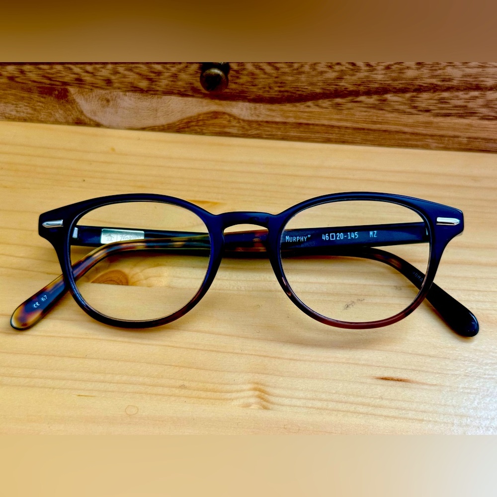 Penguin prescription Murphy frames - blue and tortoise shell
